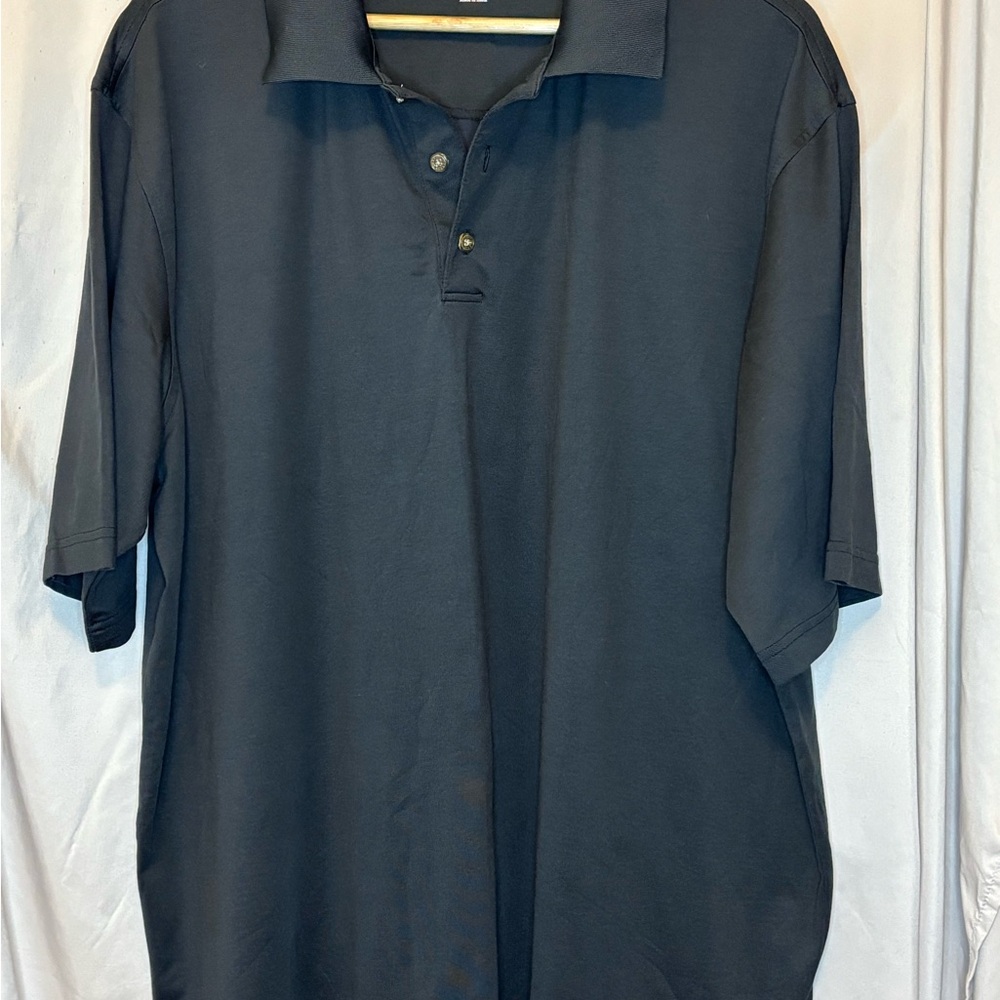Pebble Beach Men's Black Polo Shirt